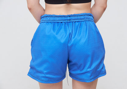 ATHLETICS CLUB 5" MESH SHORTS - SKY BLUE