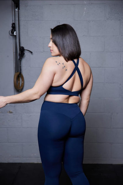 REVIVAL LEGGINGS - NAVY BLUE