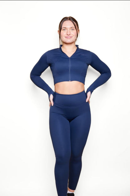 REVIVAL LEGGINGS - NAVY BLUE