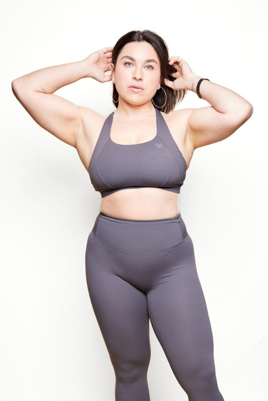 REVIVAL BRA - STONE GRAY