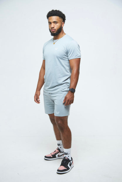 MEN'S ESSENTIAL TRAINING SHORTS - ASH GRAY