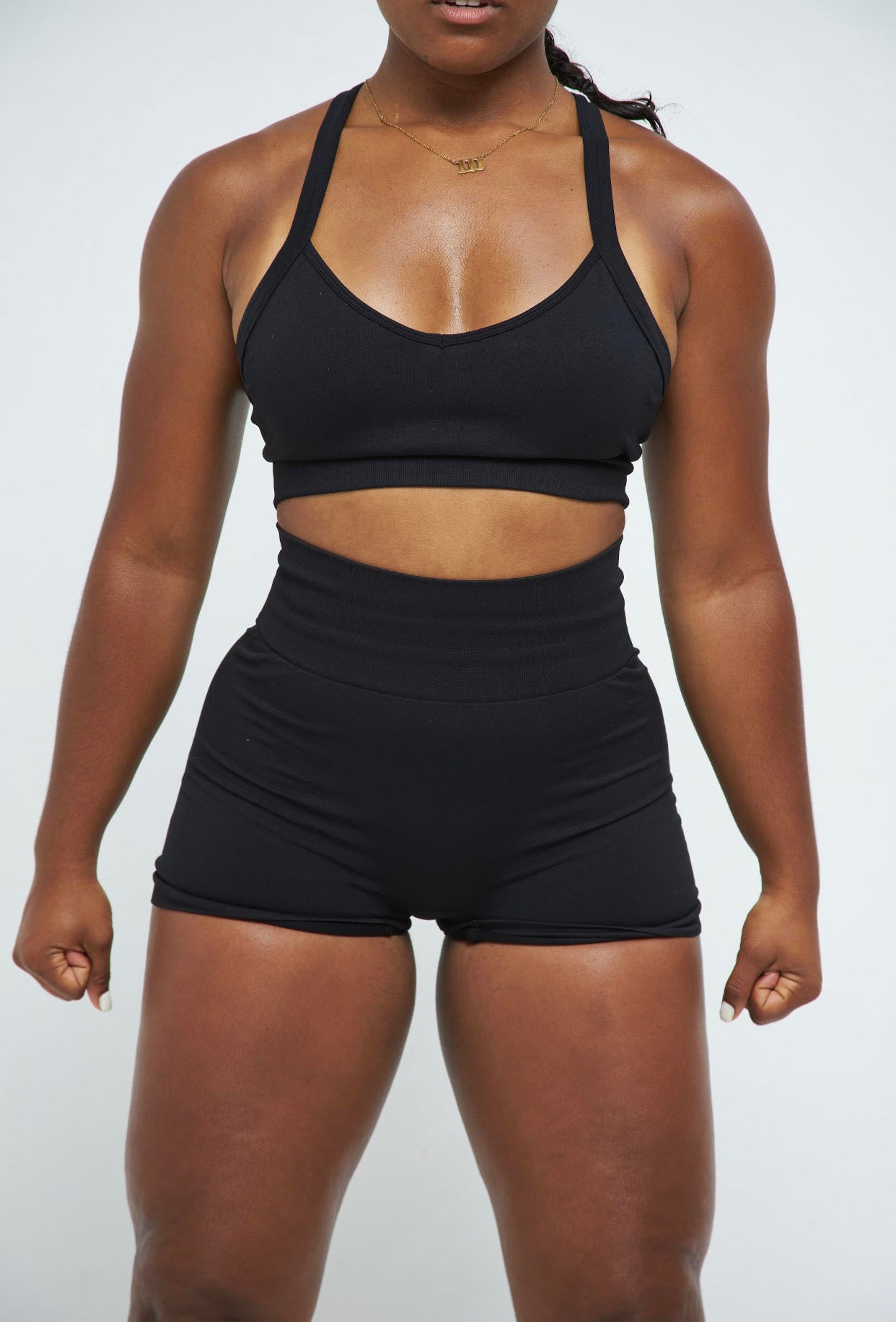 WOMEN'S ESSENTIAL TRAINING SHORTS - MIDNIGHT