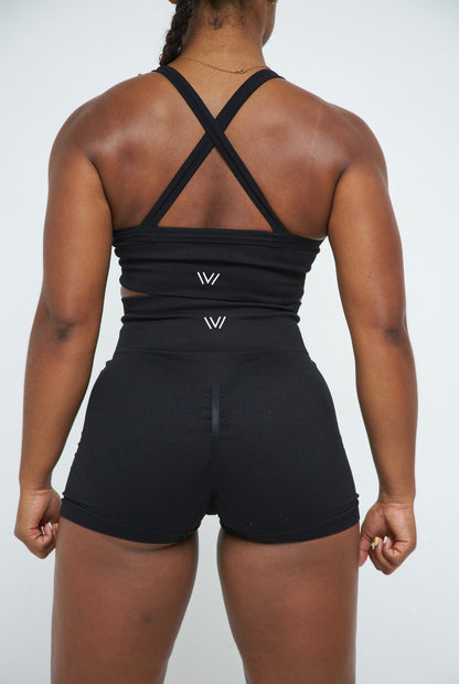 WOMEN'S ESSENTIAL TRAINING SHORTS - MIDNIGHT